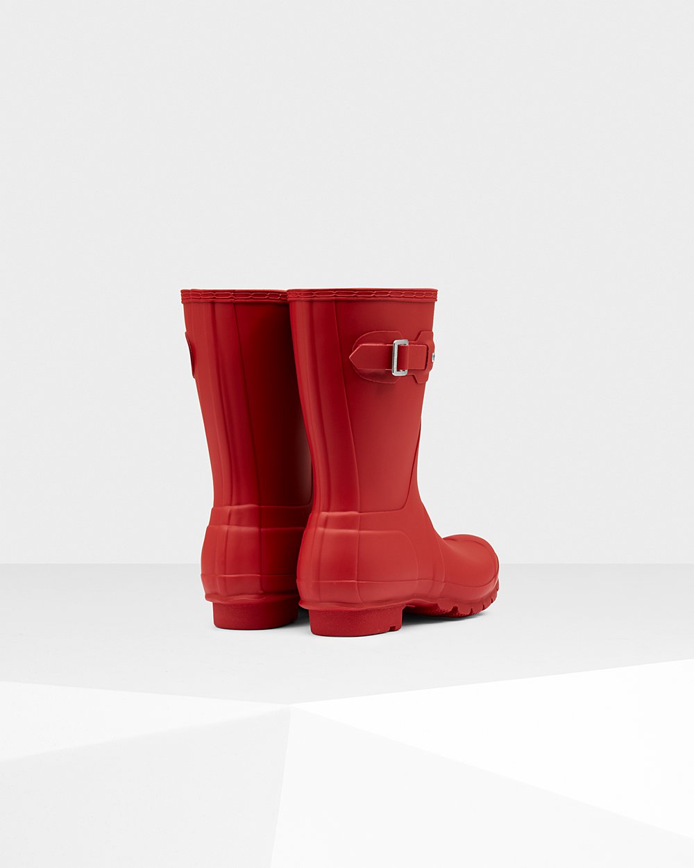 Botas De Cortas Original Hunter Mujer - Rojos - 243190GCO